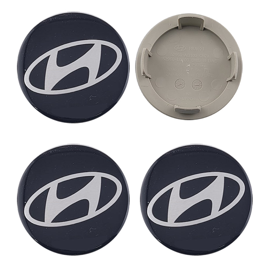 Hyundai SANTA FE 2023 2024 2025 Genuine OEM Wheel Center Caps 4pcs set