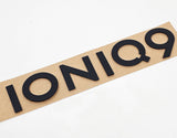 2026 Hyundai Ioniq 9 Front Matte Black Hood & Rear Tailgate Emblem