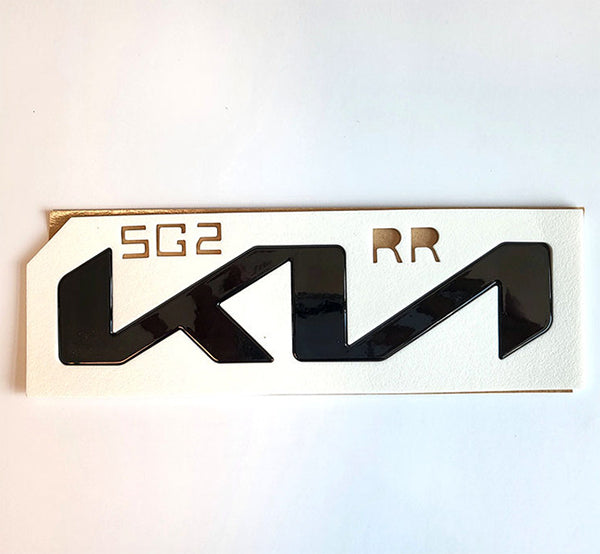 2023 2024 KIA NIRO HYBRID / NIRO EV Rear Tailgate Glossy Black Emblem
