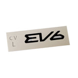 2022 2023 2024 KIA EV6 Rear Trunk EV6 Letter Emblem Logo Badge High glossy black