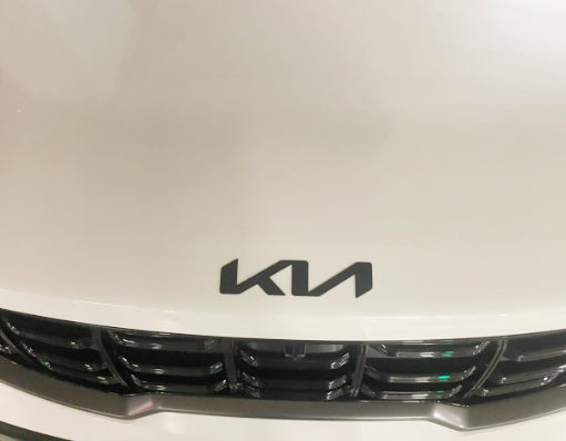 Front Hood Black High Glossy Emblem 2024 2025 KIA Sorento (2024 Model year only)