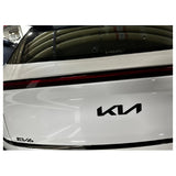 2022 2023 2024 KIA EV6 Rear Trunk EV6 Letter Emblem Logo Badge High glossy black