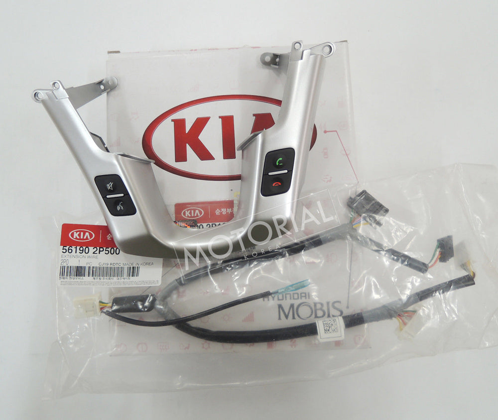 KIA SORENTO 2009-2012 OEM Silver Bluetooth Handle Switch + Wire Set