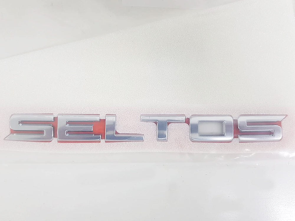 2020 2021 2022 2023 KIA SELTOS Genuine Tailgate SELTOS Emblem 2020 2021 2022 2023 KIA SELTOS Genuine Tailgate SELTOS Emblem
