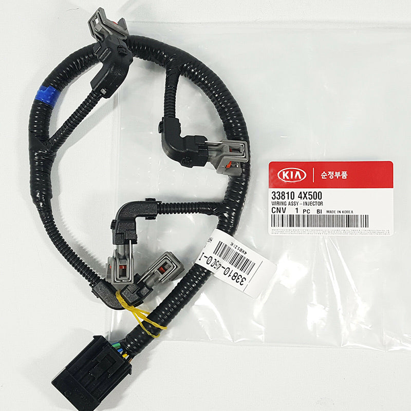 Connecteur Faisceau Injecteur Pour Hyundai Terracan 2.9L Diesel 2001-2006 - Réf. 33810-4X600 - Compatible D'origine - 8