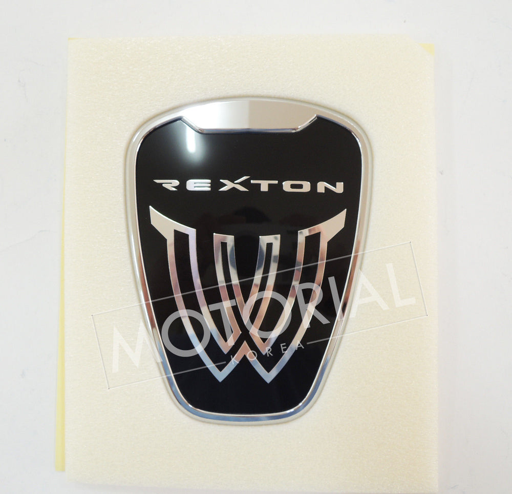2012-2017 SSANGYONG REXTON Genuine OEM Quarter W Emblem Side