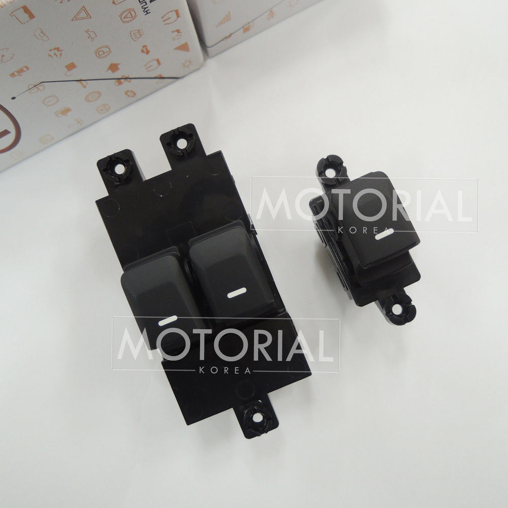 Rain Window Visor Vent 4pcs For KIA Picanto Morning 2011-2016 - SAFE, Made In Korea