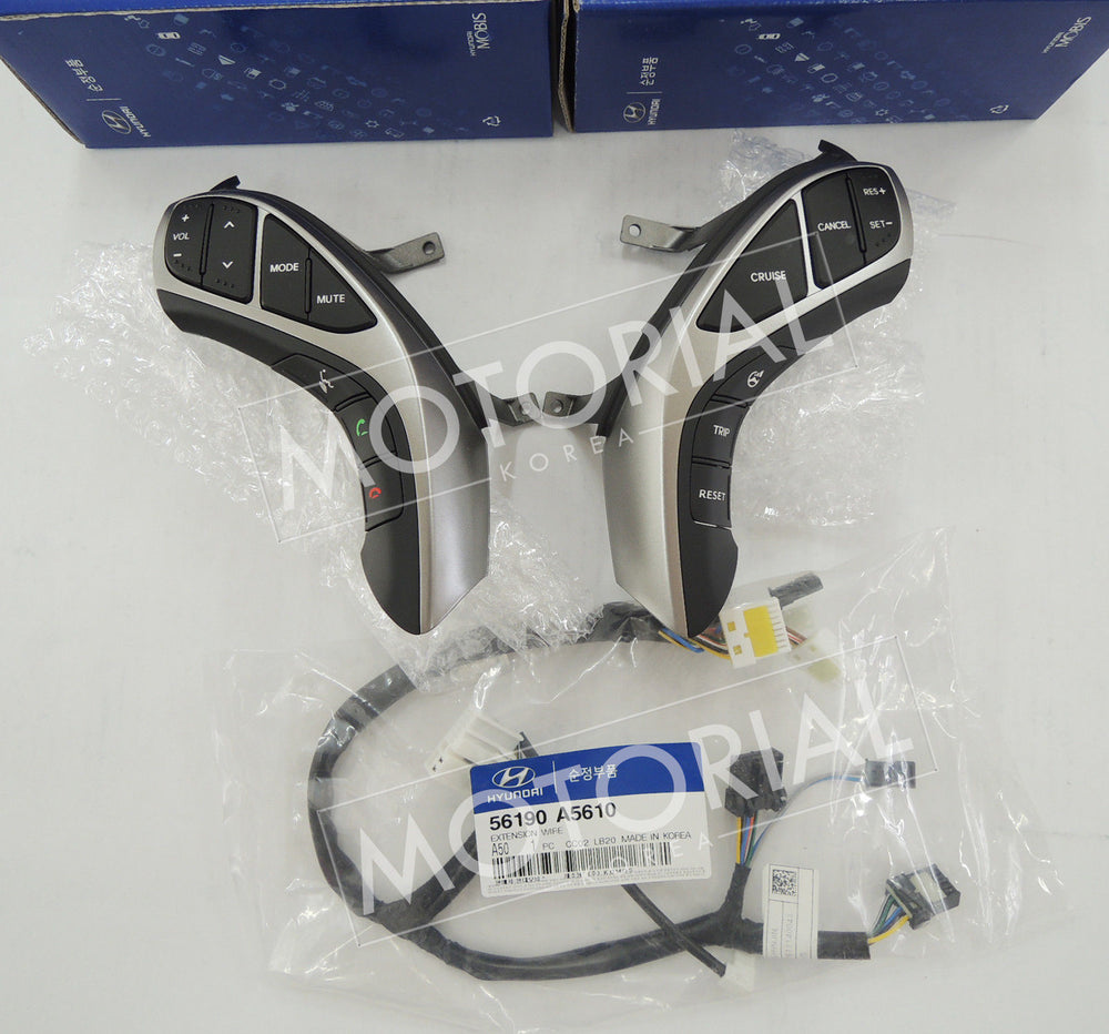 Auto Cruise Audio Switch + Wire Set For 2013-2015 HYUNDAI i30 / ELANTRA GT