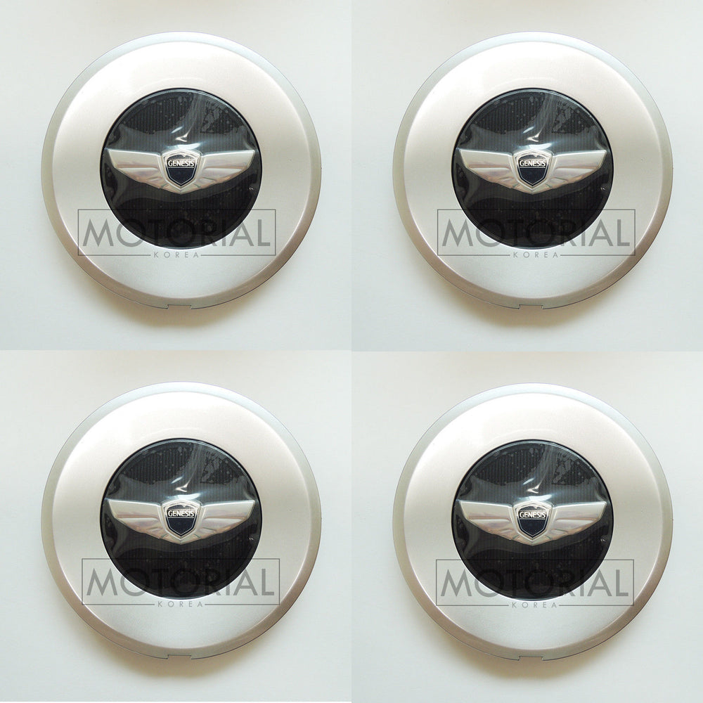 2009-2014 HYUNDAI GENESIS Genuine OEM 18Inch Wheel Center Hub Cap 4pcs Set
