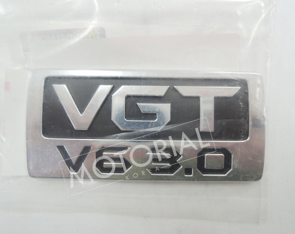 2008-2016 KIA BORREGO Genuine OEM Front Side OEM VGT V6 3.0 Emblem 1pc