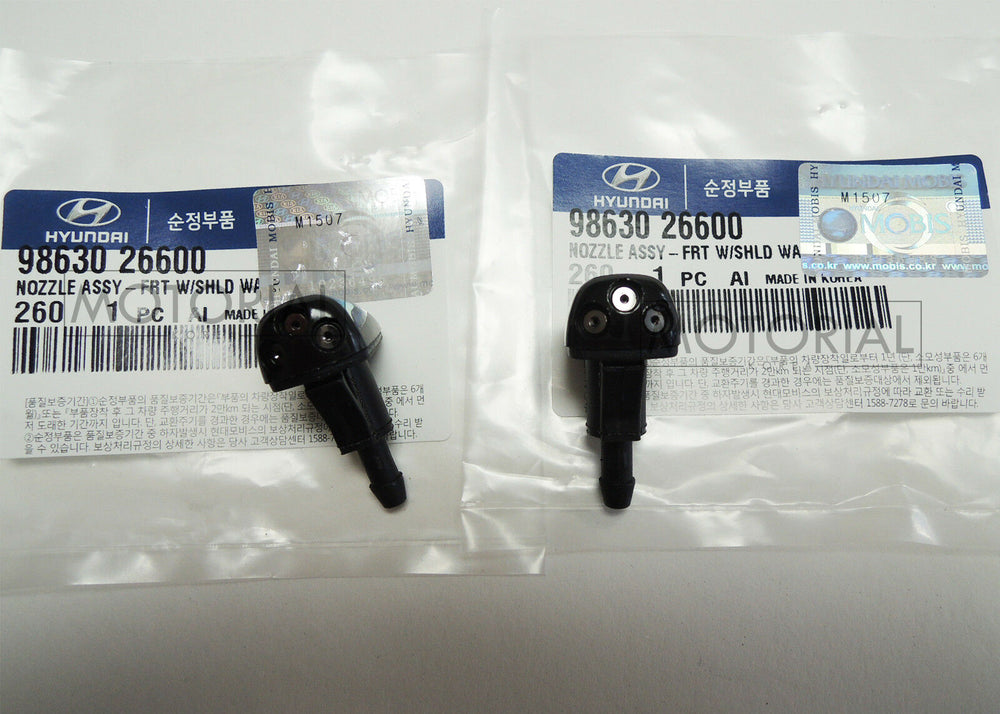 OEM Windsheild Washer Nozzle 2pcs Set For HYUNDAI SONATA 11-13 / ACCENT 11-13