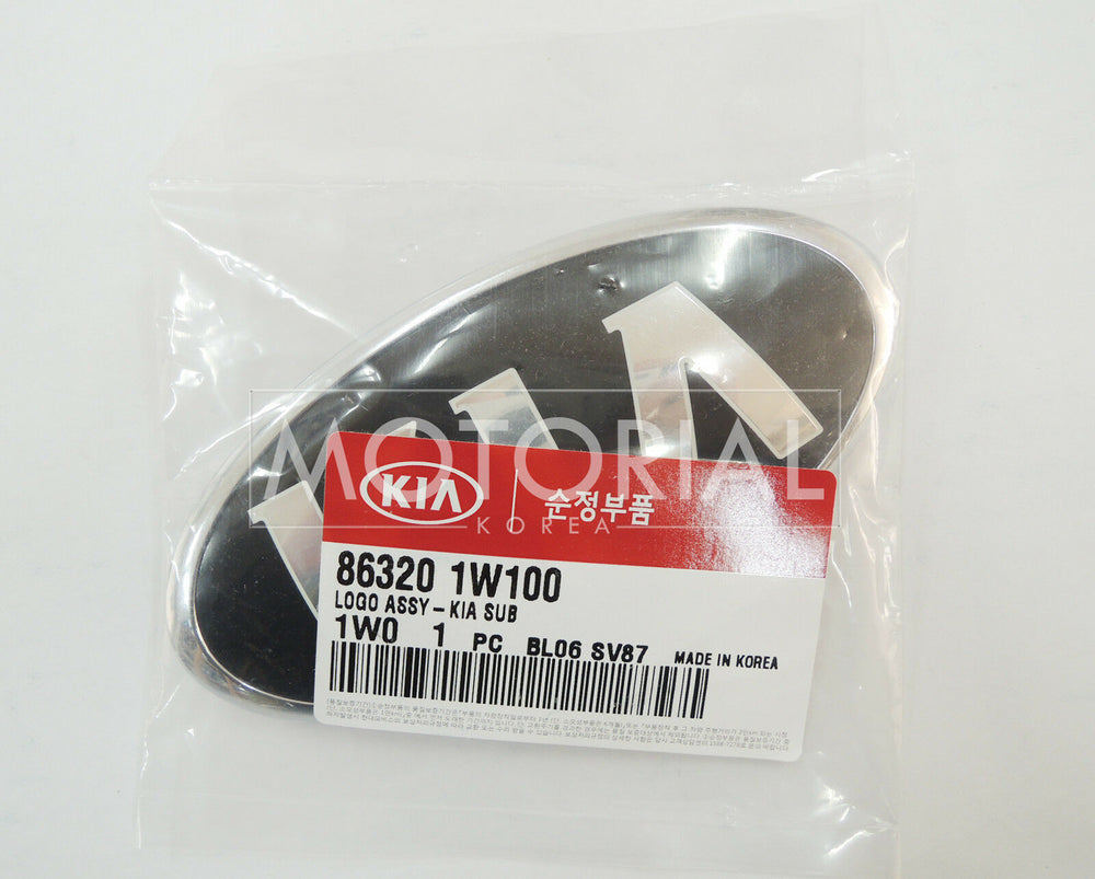 Kia Genuine OEM Tailgate Trunk Emblem 86320 1W300 (130mm