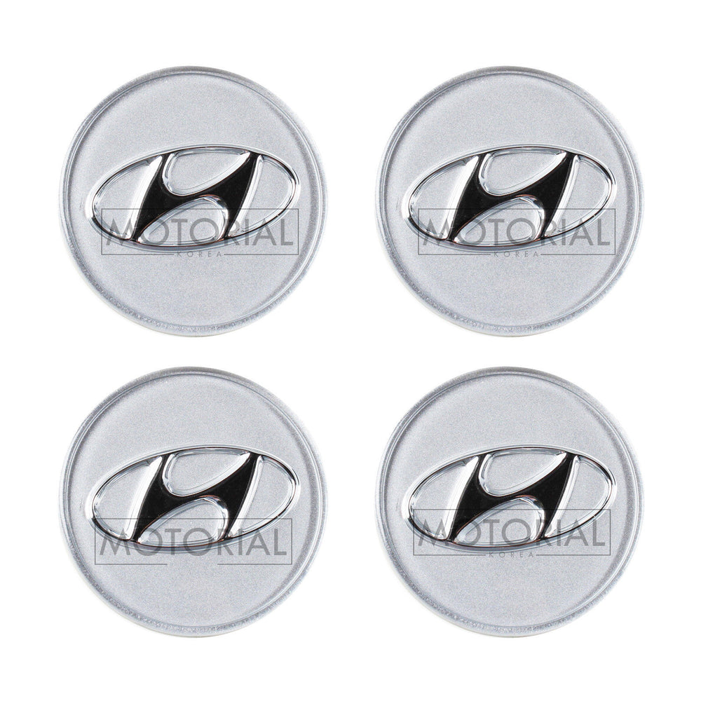 Hyundai otors Genuine Wheel Center Hub Cap 17 4-pc Set For 2008 2009 Hyundai otors Genuine Wheel Center Hub Cap 17 4-pc Set For 2008 2009