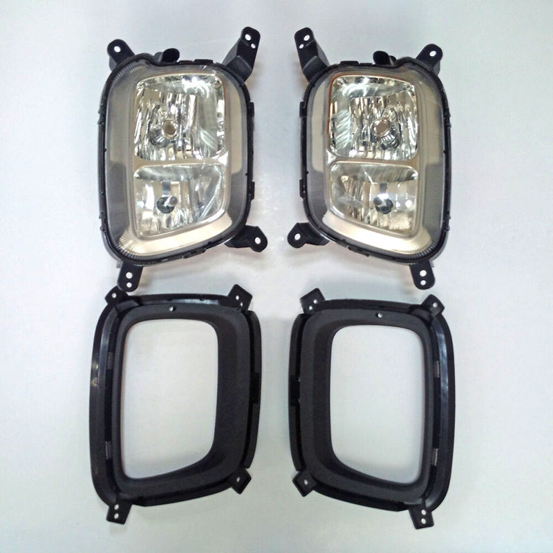 2013 2014 KIA SORENTO Genuine Fog Light Lamp + Cover 4pcs set