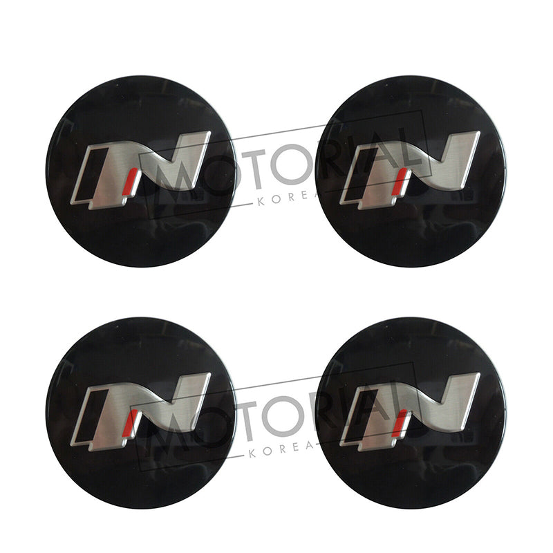 2022 HYUNDAI TUCSON NX4 Genuine OEM N Logo Wheel Cap 4ea for 19" Wheel Rim
