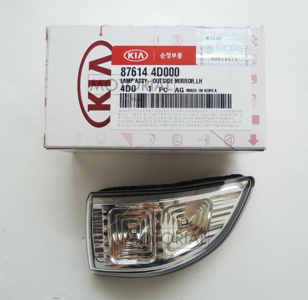 2009-2014 KIA SEDONA / CANIVAL Genuine OEM LED Mirror Repeater Lamp Left 876144D000
