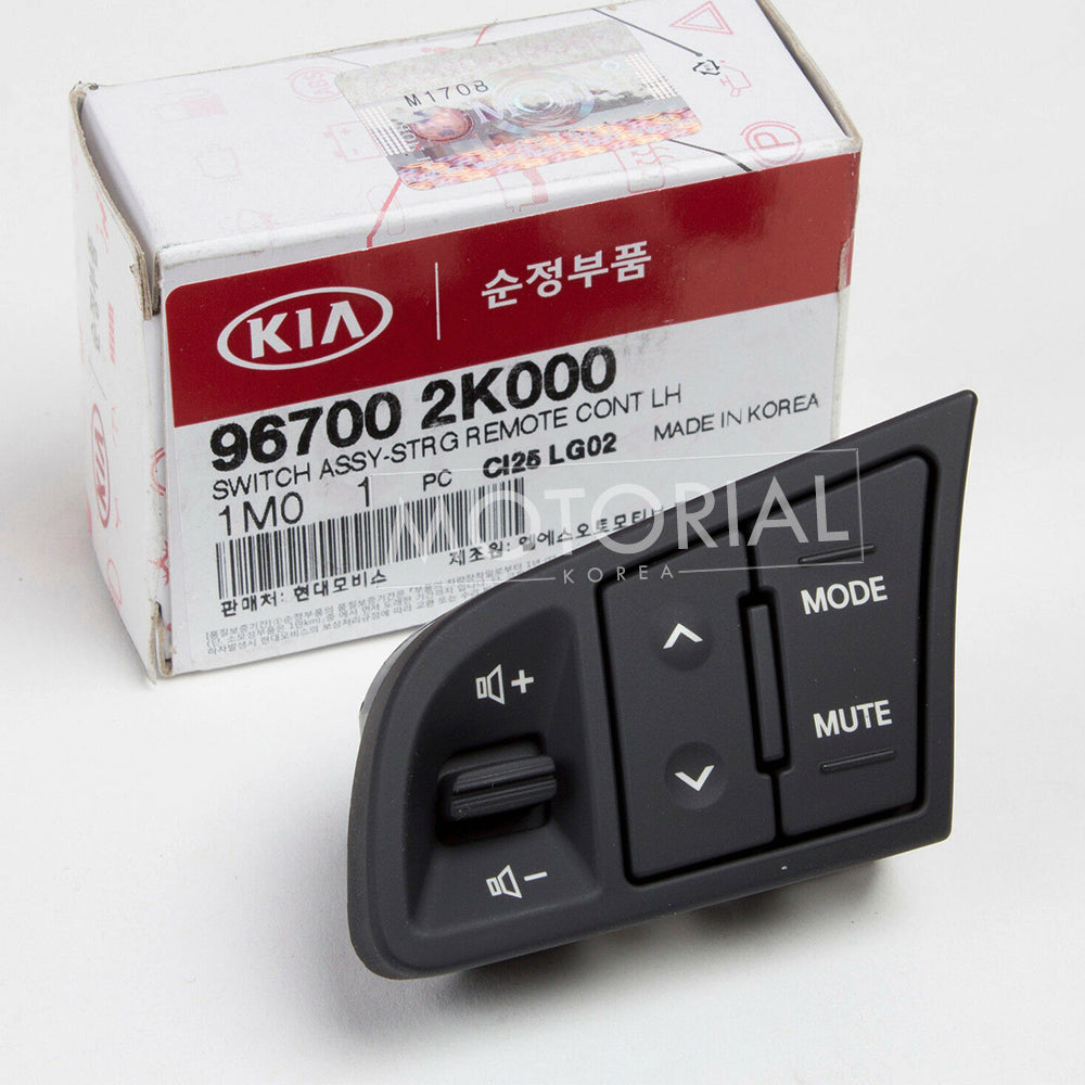 2010-2013 KIA SOUL Genuine OEM Steering Wheel Audio Switch #967002K000