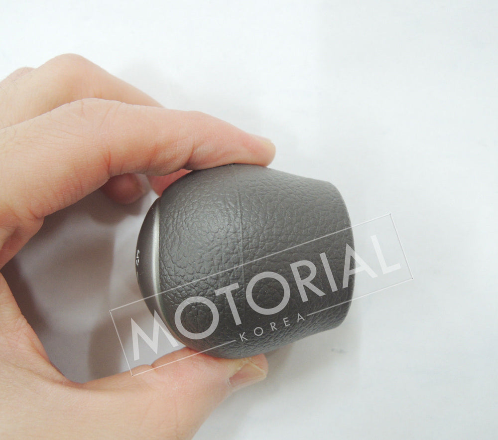 Beige Leather 6-speed Manual Gear Knob for 2013-2019 SsangYong Rodius Stavic 2.0 2.2
