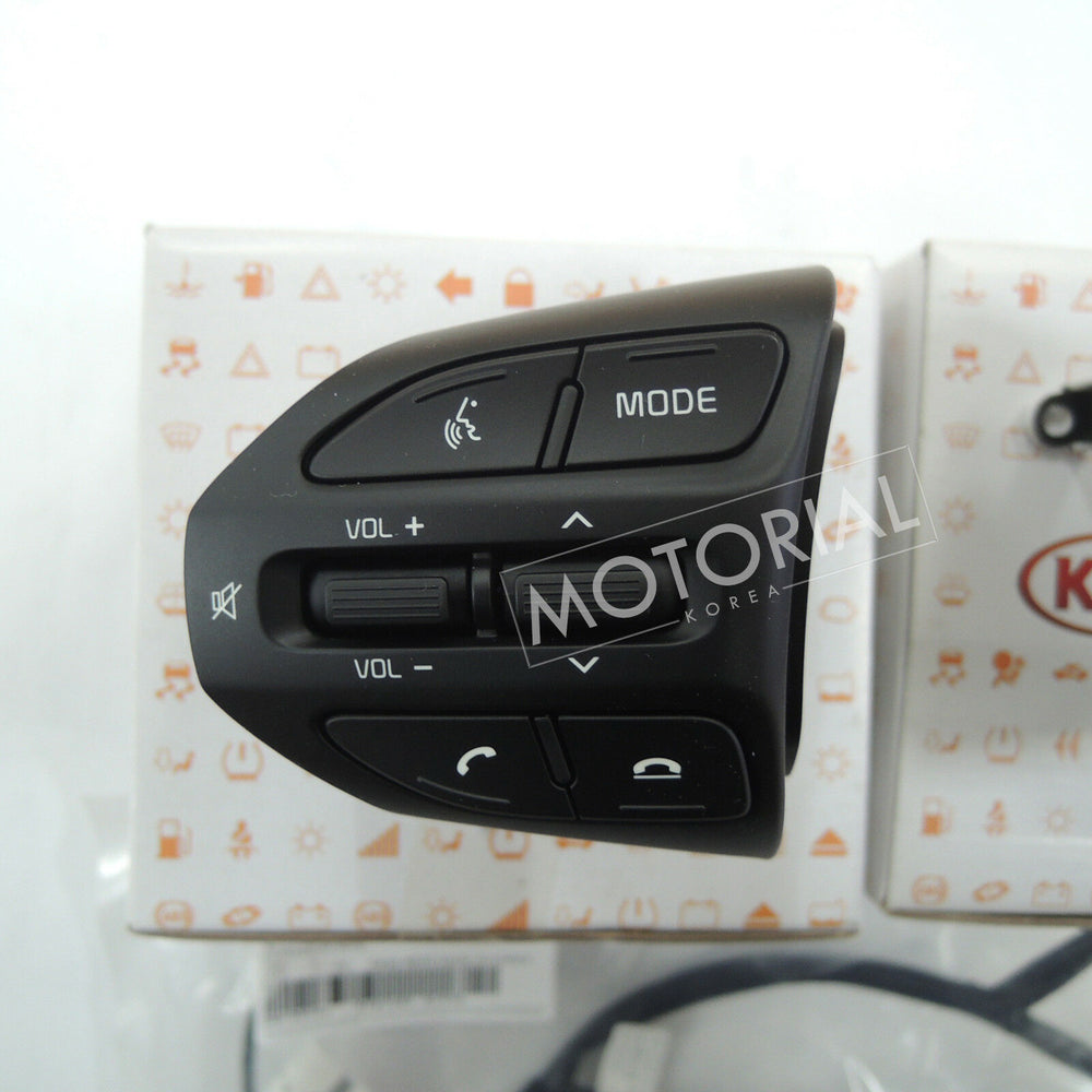 2018-2021 KIA PICANTO / MORNING OEM Audio Auto Cruise Switch + Ext Wire 3pcs Set Heated