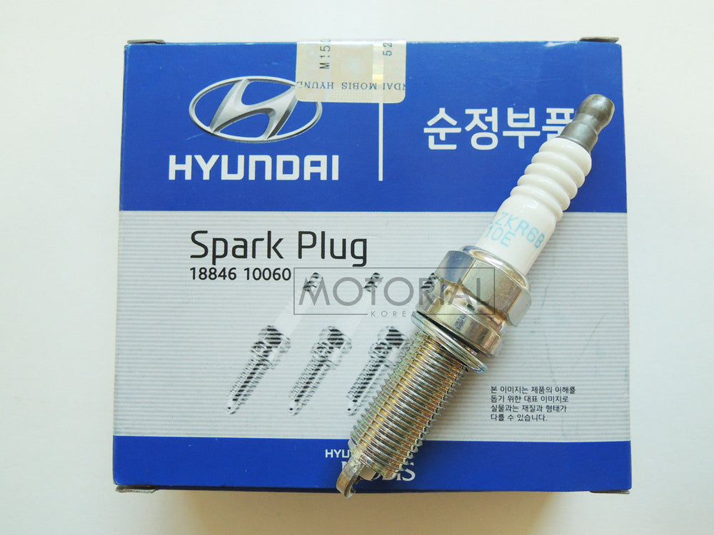 HYUNDAI VELOSTER 2012-2014 Genuine OEM Ignition System Spark Plug 4EA Set