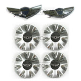 2009-2014 HYUNDAI GENESIS OEM Hood Trunk Emblem 18" Wheel Center Cap 6pcs 1Set