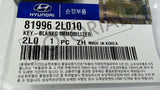 2008-2012 HYUNDAI i30 / ELANTRA TOURING OEM Blank Immobilizer Key 81996 2L010