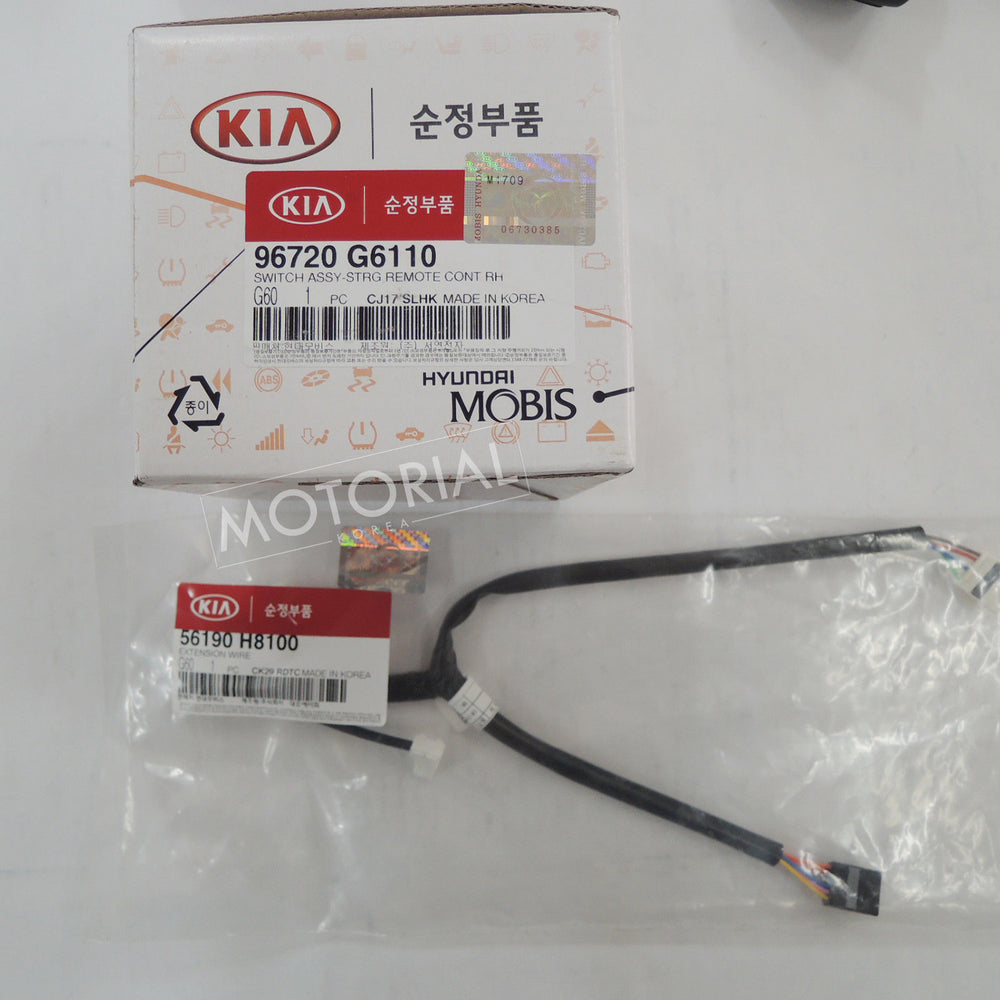 2018-2021 KIA PICANTO / MORNING OEM Auto Cruise Control Switch + Wire Set No-Heated