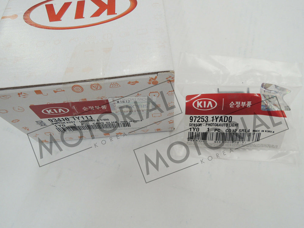 KIA PICANTO / MORNING 2011 2012 2013 2014 OEM Auto Light Sensor + Switch Set #934101Y110