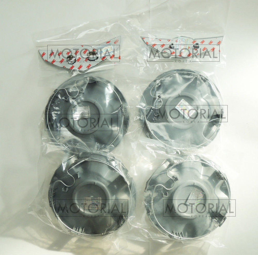2009-2014 HYUNDAI GENESIS OEM Hood Trunk Emblem 18" Wheel Center Cap 6pcs 1Set
