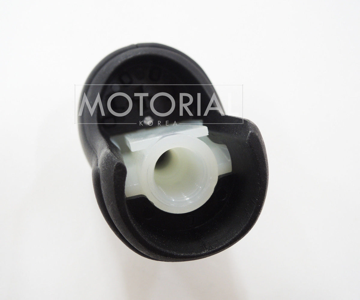 PU Leather Chrome Gear Knob With For Hyundai I10 Grand I20 Xcent EON
