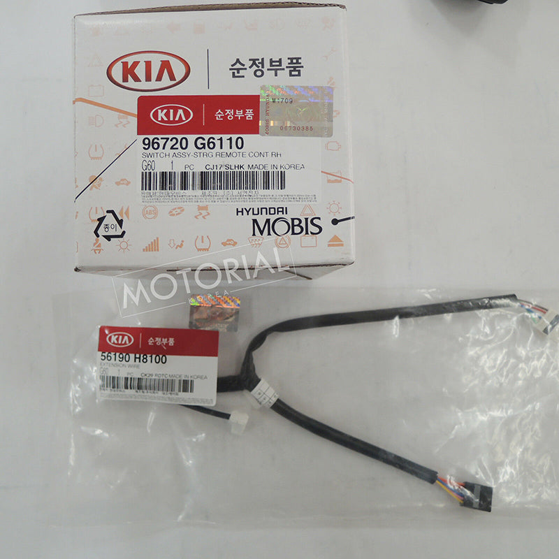 2022 2023 KIA PICANTO OEM Auto Cruise switch + Extension Wire for Super Vision Cluster model