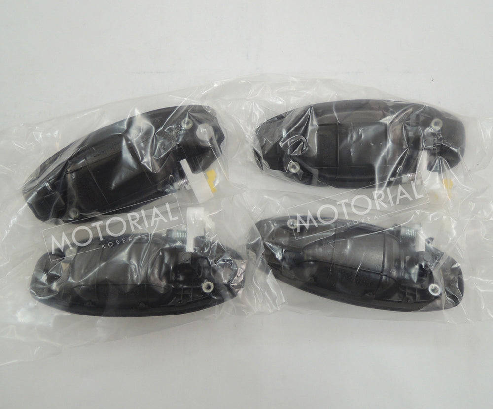 🚨 Rear Left Outer Door Handle For 2001-2006 Hyundai Santa Fe – Driver Side, Black, Direct Fit By Autodayplus