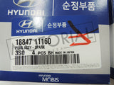 HYUNDAI SONATA / ix45 2011-2014 2.4L Genuine OEM Spark Plug 4pcs Set