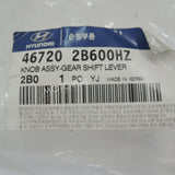 2007-2012 HYUNDAI SANTA FE Genuine OEM Leather Gear Shift Knob Lever Auto