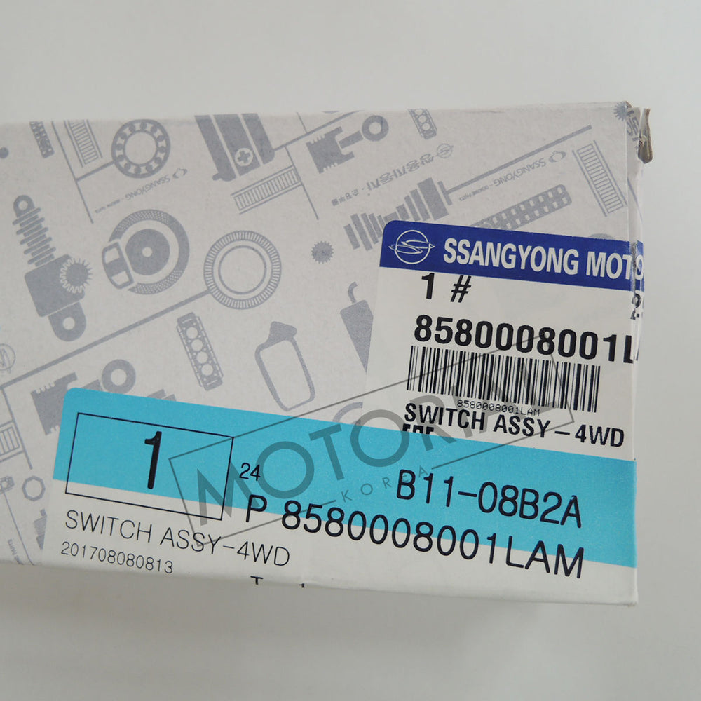 2001-2006 SSANGYONG REXTON Genuine OEM 4WD Switch 8580008001LAM
