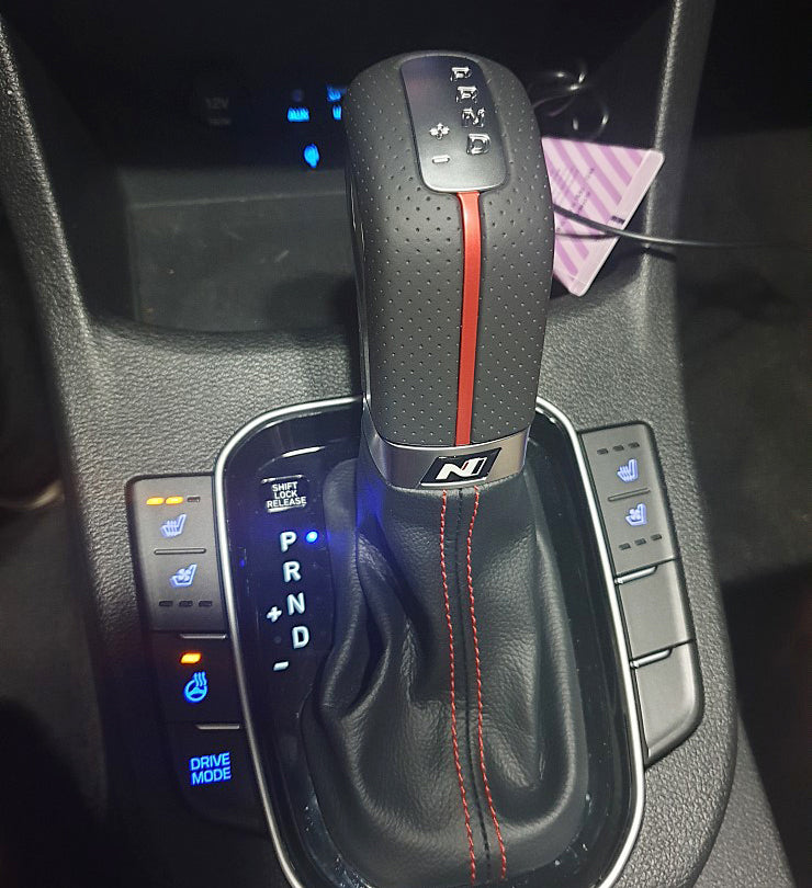 2018-2021 HYUNDAI i30 / Elantra GT OEM N Line Gear Shift Knob Lever A/T + Boot