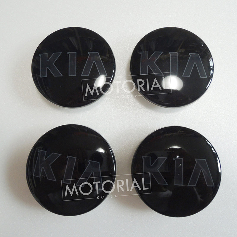 2020-2022 KIA Sportage OEM Black Edition Wheel Hub Cap 4pcs for 17" 18" 19" AL Wheel Rim
