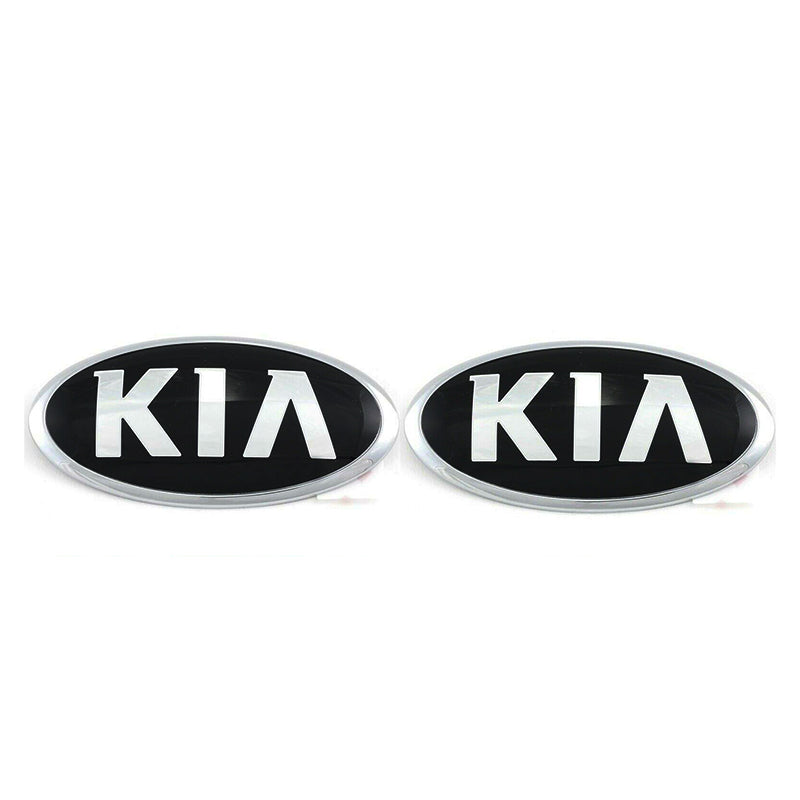 2011-2015 KIA OPTIMA Genuine Front & Rear KIA Logo Emblem Badge 2pcs 1set